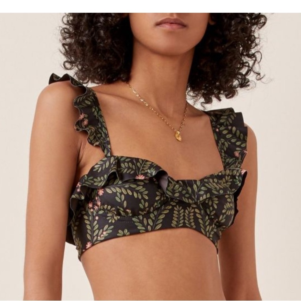 Agua Bendita Floral Bikini Top